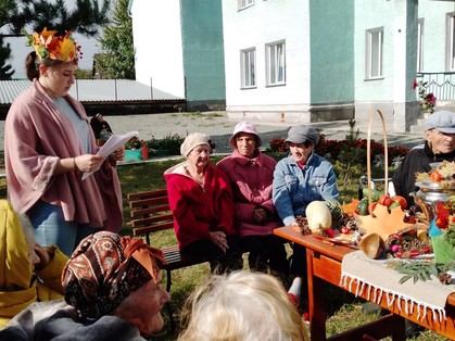 Фото дома престарелых в Новосибирске. Частный пансионат для пожилых людей в Новосибирске: Хорошего урожая желает наш пансионат для пожилых в Новосибирске (14.09.22)