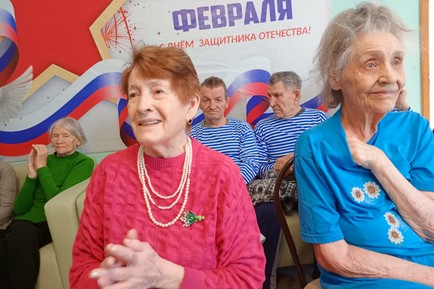 Дом престарелых Новосибирск. Частный пансионат для пожилых людей в Новосибирске: Поздравляем с 23 февраля от нашего пансионата в Новосибирске (2024)